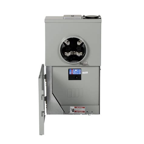 electricity box pole abd meter|60 amp meter main combo.